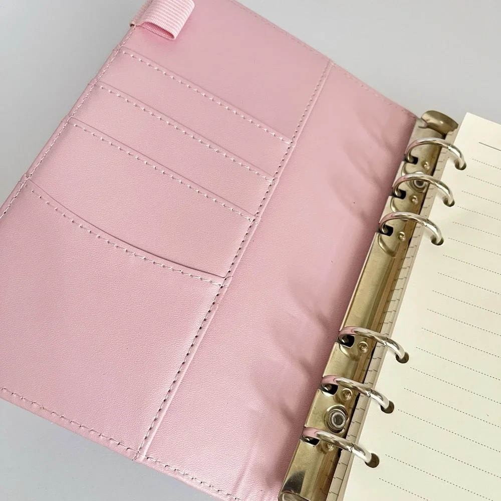 Decoden pink My Melody 3 D sweet piano unofficial journal 3 ring mini binder 5x7